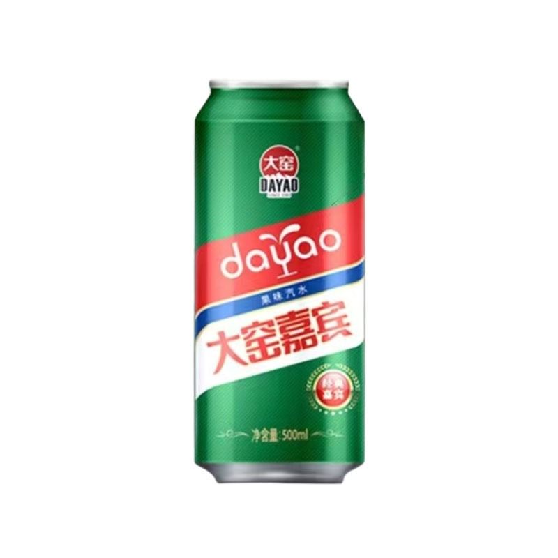 大窑 嘉宾果味汽水 500ml／罐