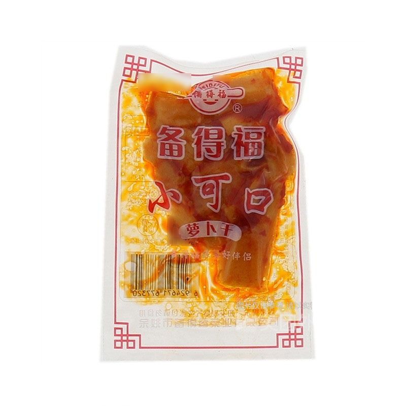 备得福 小可口萝卜条 50g／袋