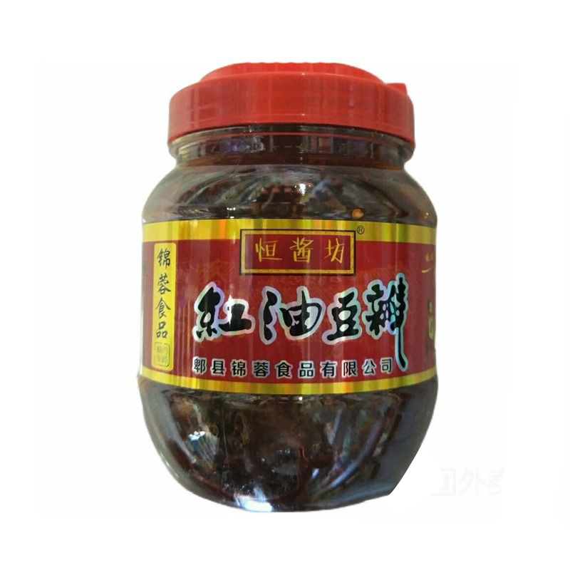 恒酱坊 红油豆瓣 500g／瓶.png