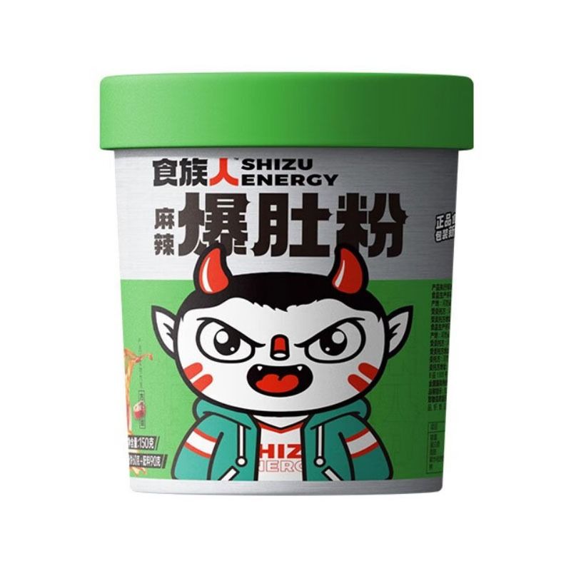 食族人 麻辣爆肚粉 150g／桶