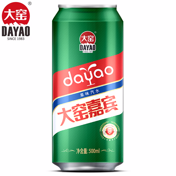 大窑 荔爱荔枝味汽水500ml／罐