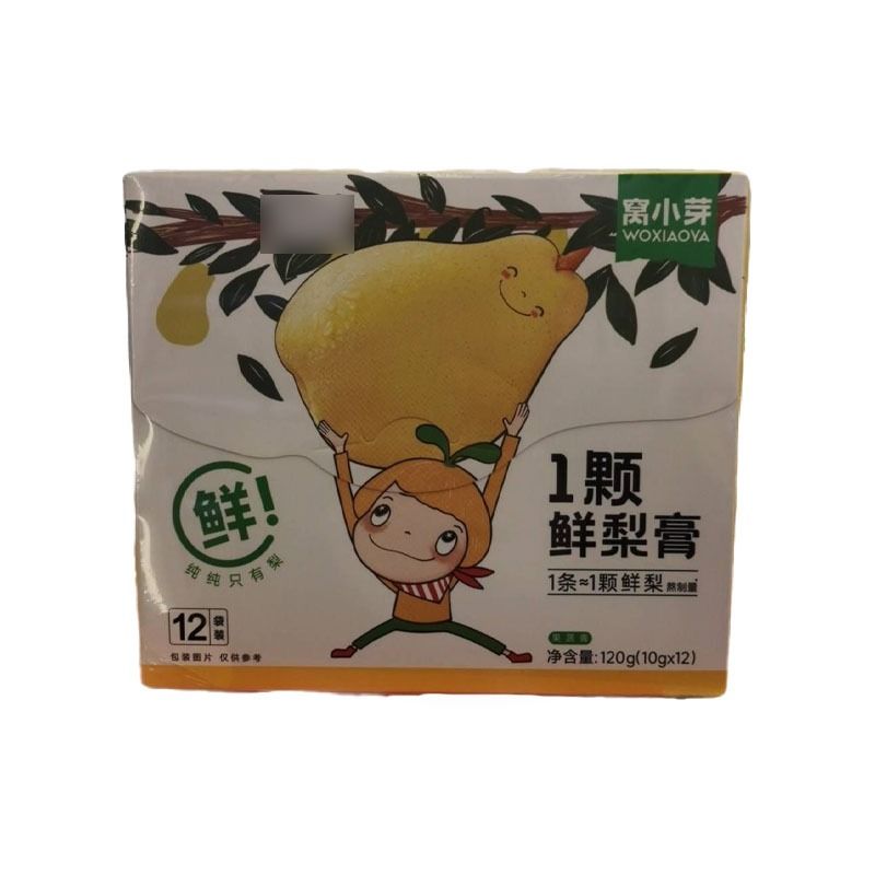 窝小芽 1颗鲜梨膏 10gx12袋／盒