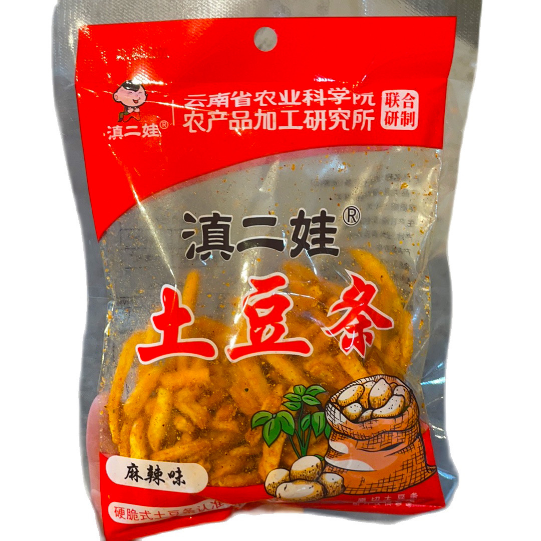 滇二娃土豆条(麻辣味)