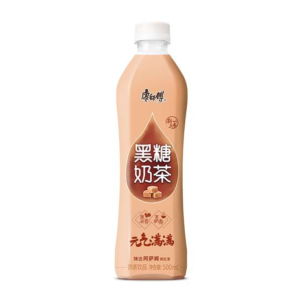 康师傅黑糖奶茶500ml