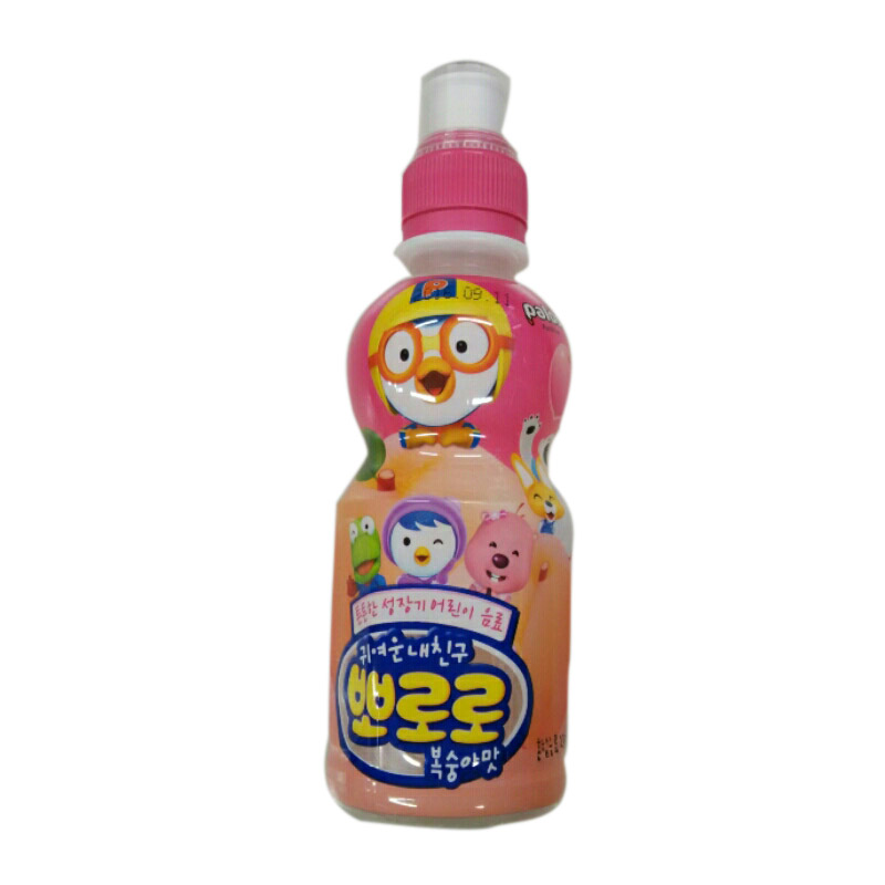 韩国进口零食啵乐乐／宝露露儿童乳酸菌饮料饮品 草莓味235ml.jpg