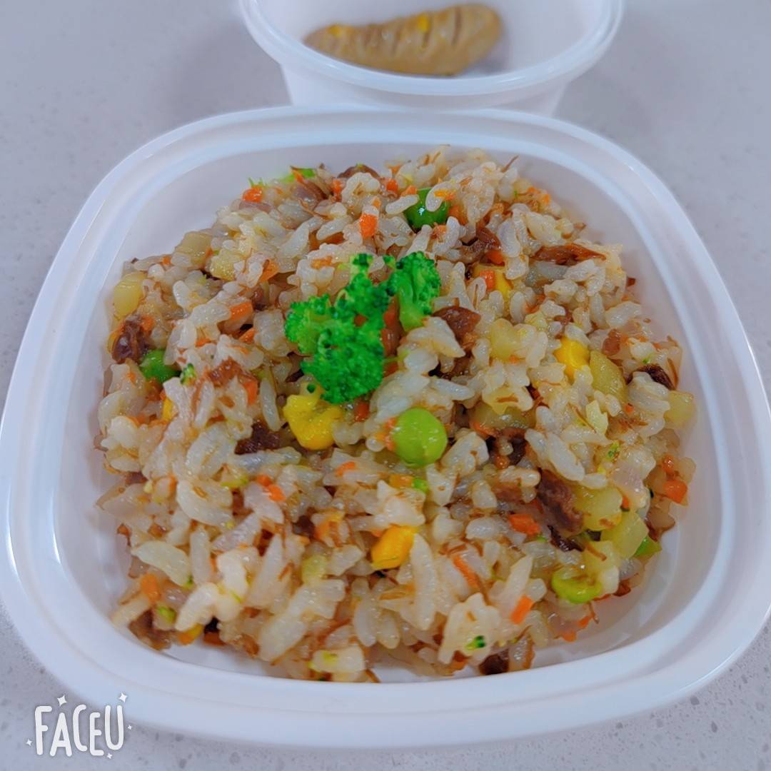 照烧牛肉胚芽米饭