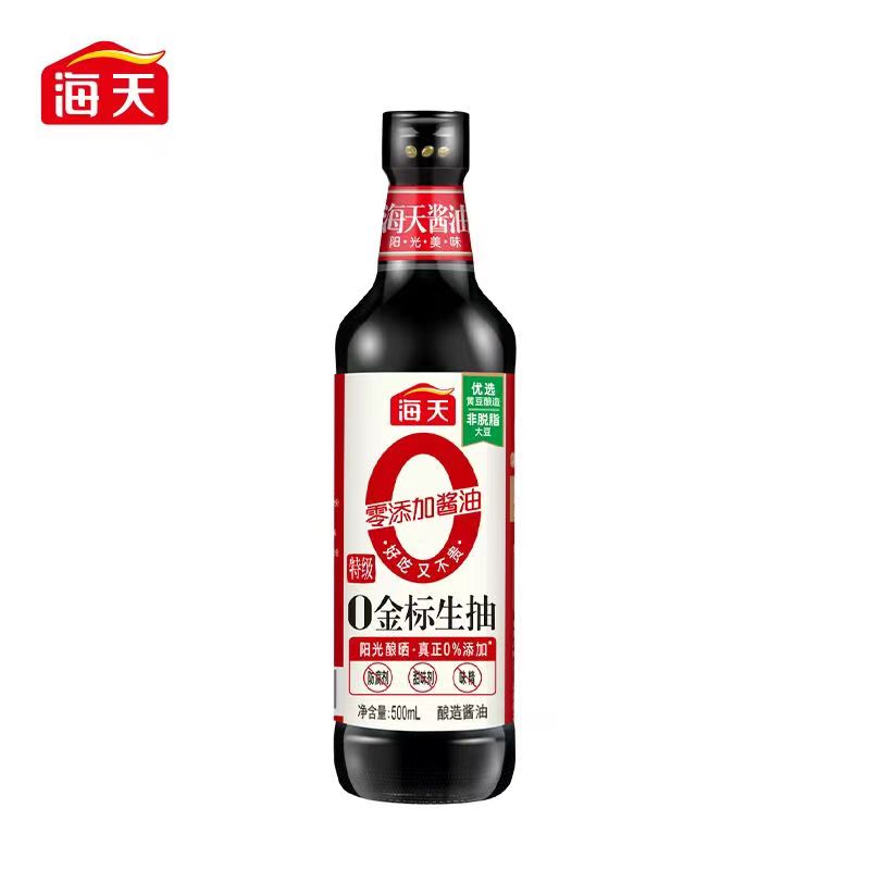 海天0金标生抽500ml