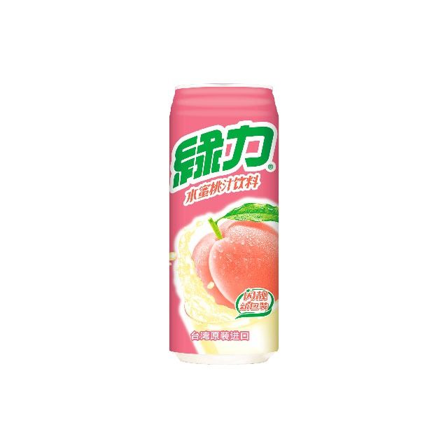 绿力水蜜桃汁490ml／罐