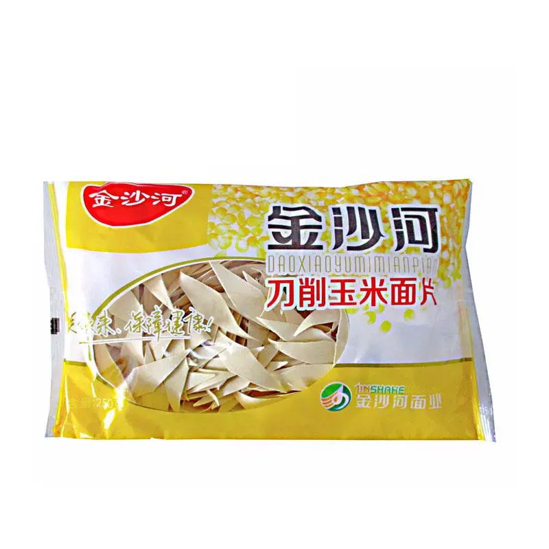 金沙河刀削玉米面片250g