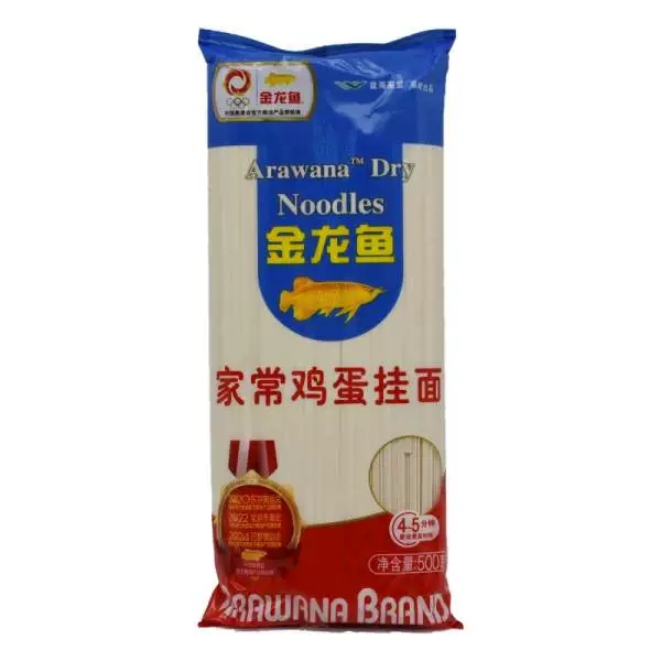 金龙鱼家常鸡蛋麦芯挂面500g