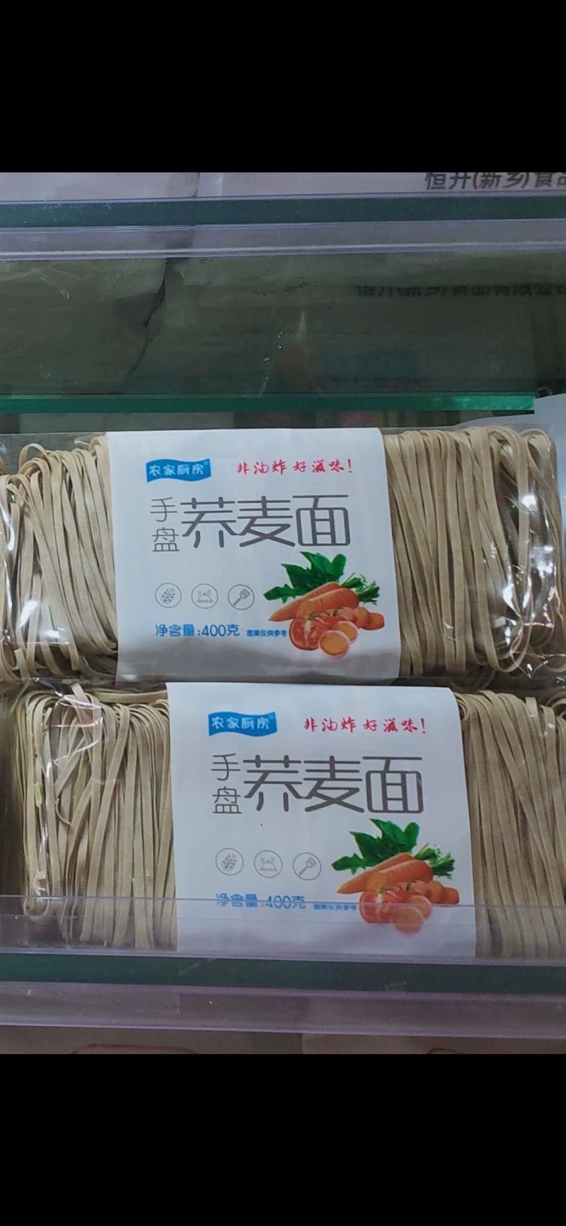 农家厨房荞麦手盘面400g