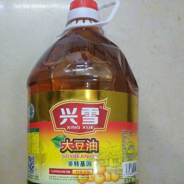 兴雪非转基因大豆油5L