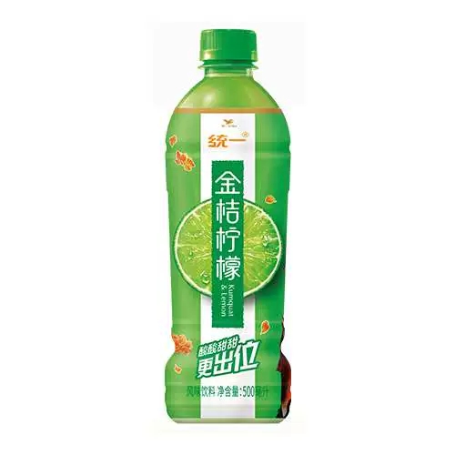 统一金桔柠檬果汁500ml