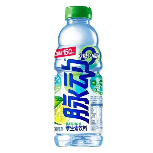 脉动0糖柠檬维生素饮料450ml