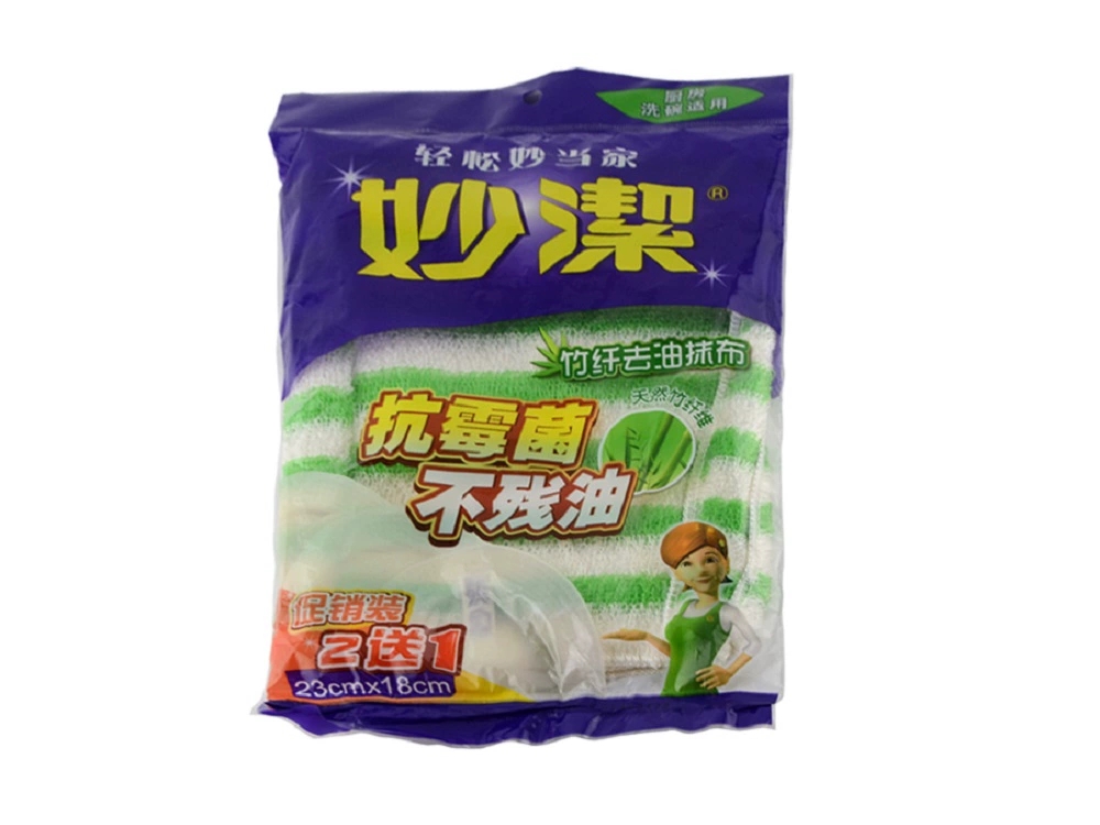 妙洁竹纤维去油抹布2+1片