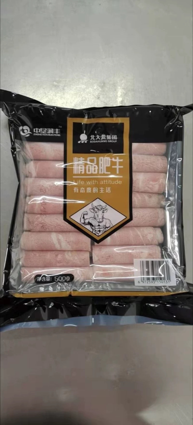 北大荒精品肥牛500g