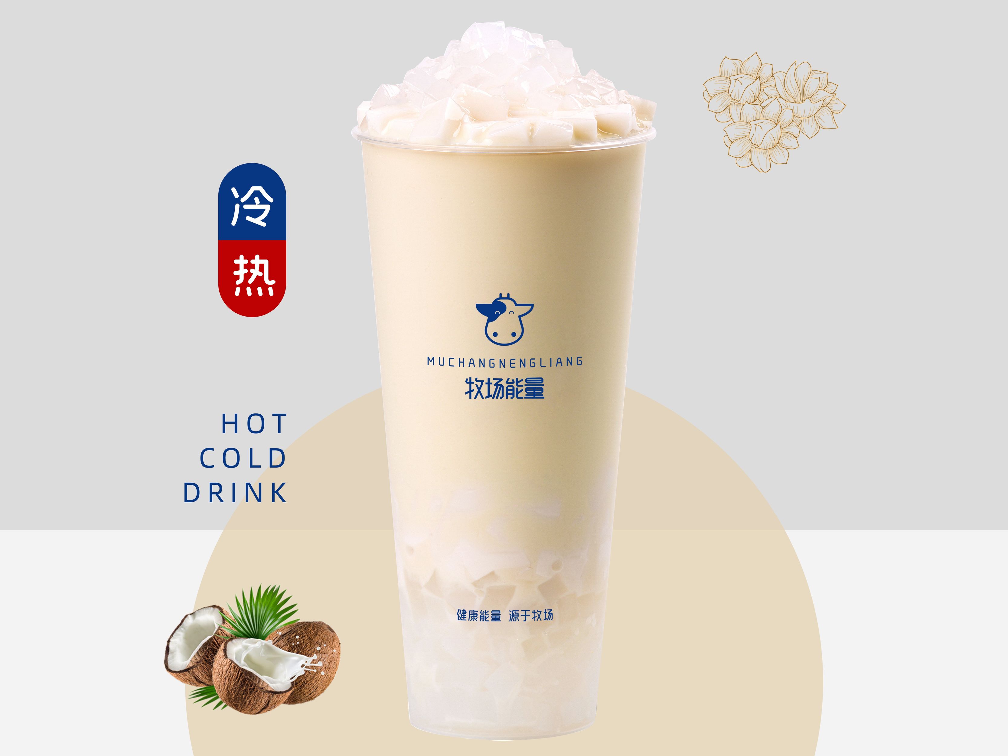 经典必点｜椰椰奶冻牛乳茶