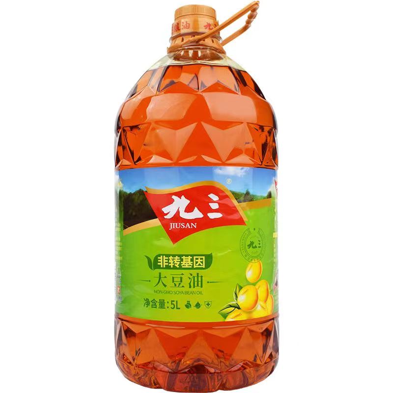 九三 三级非转基因大豆油 5L